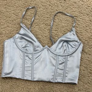 White Fox Acacia Bustier Ice sz small